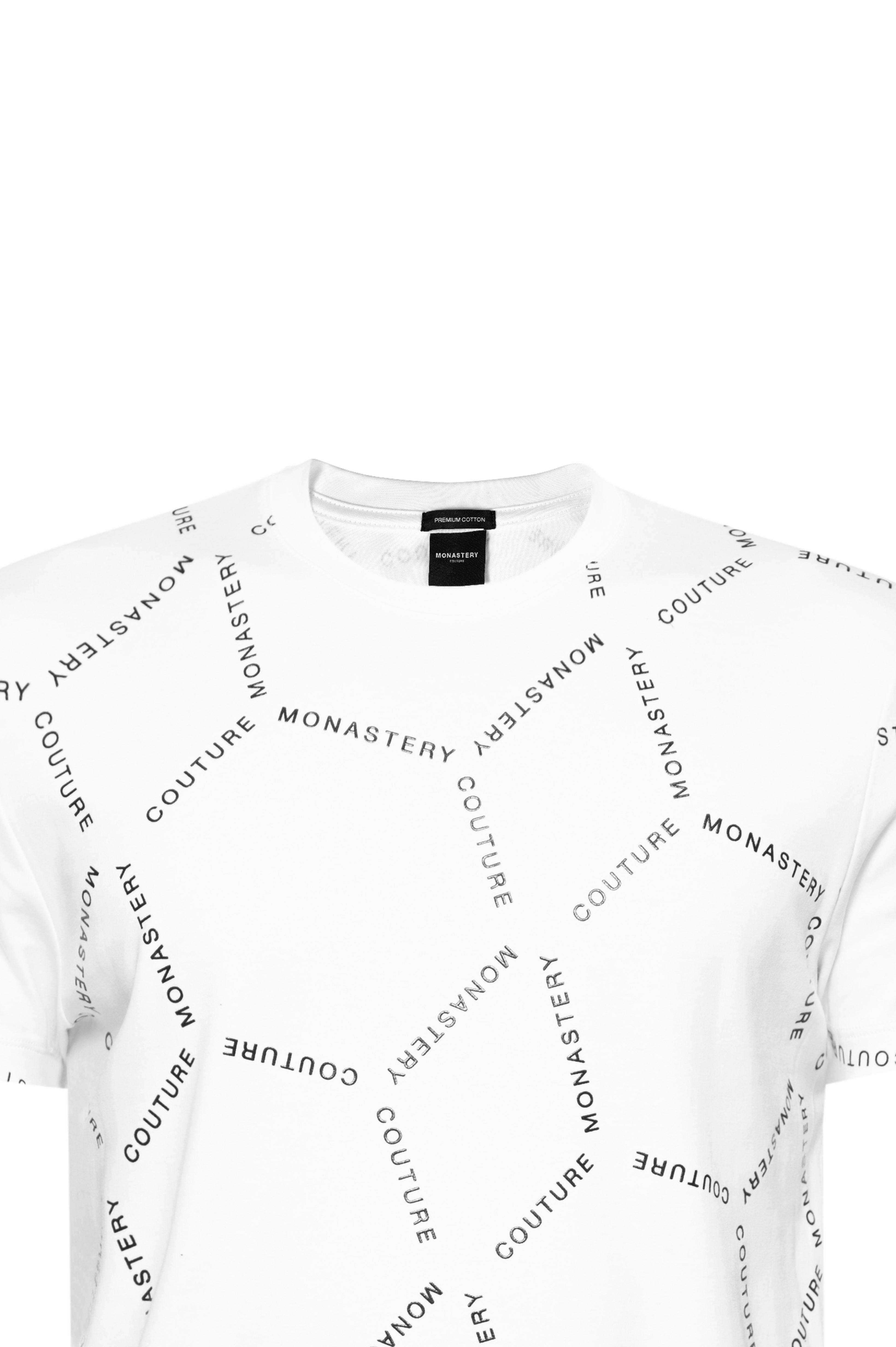 TADDEO T-SHIRT WHITE | Monastery Couture