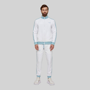 TAIGETO WHITE SPORT TROUSERS | Monastery Couture