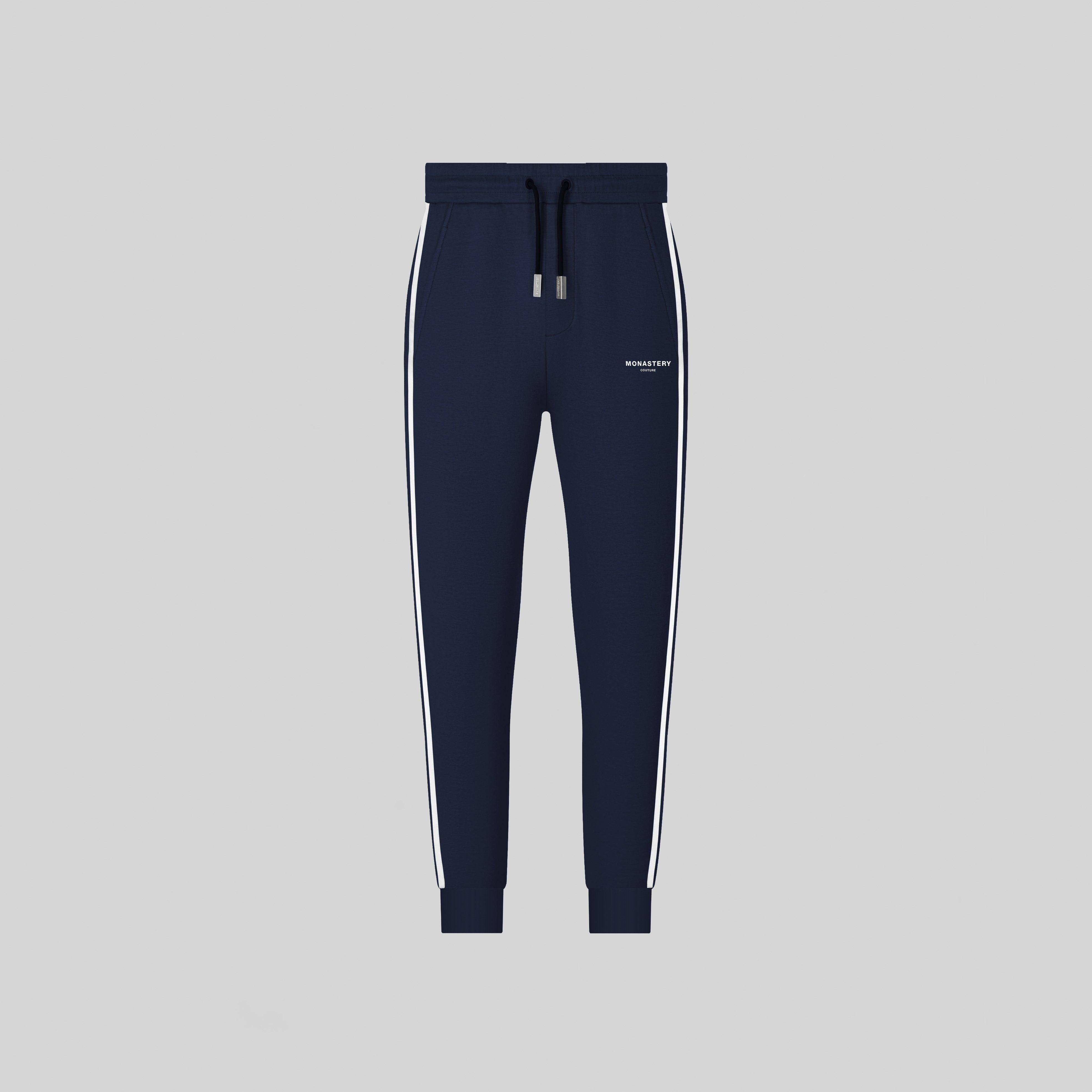 VENATICE NAVY SPORT TROUSERS | Monastery Couture