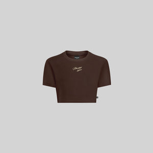 MUMBA BROWN TOP OVERSIZE