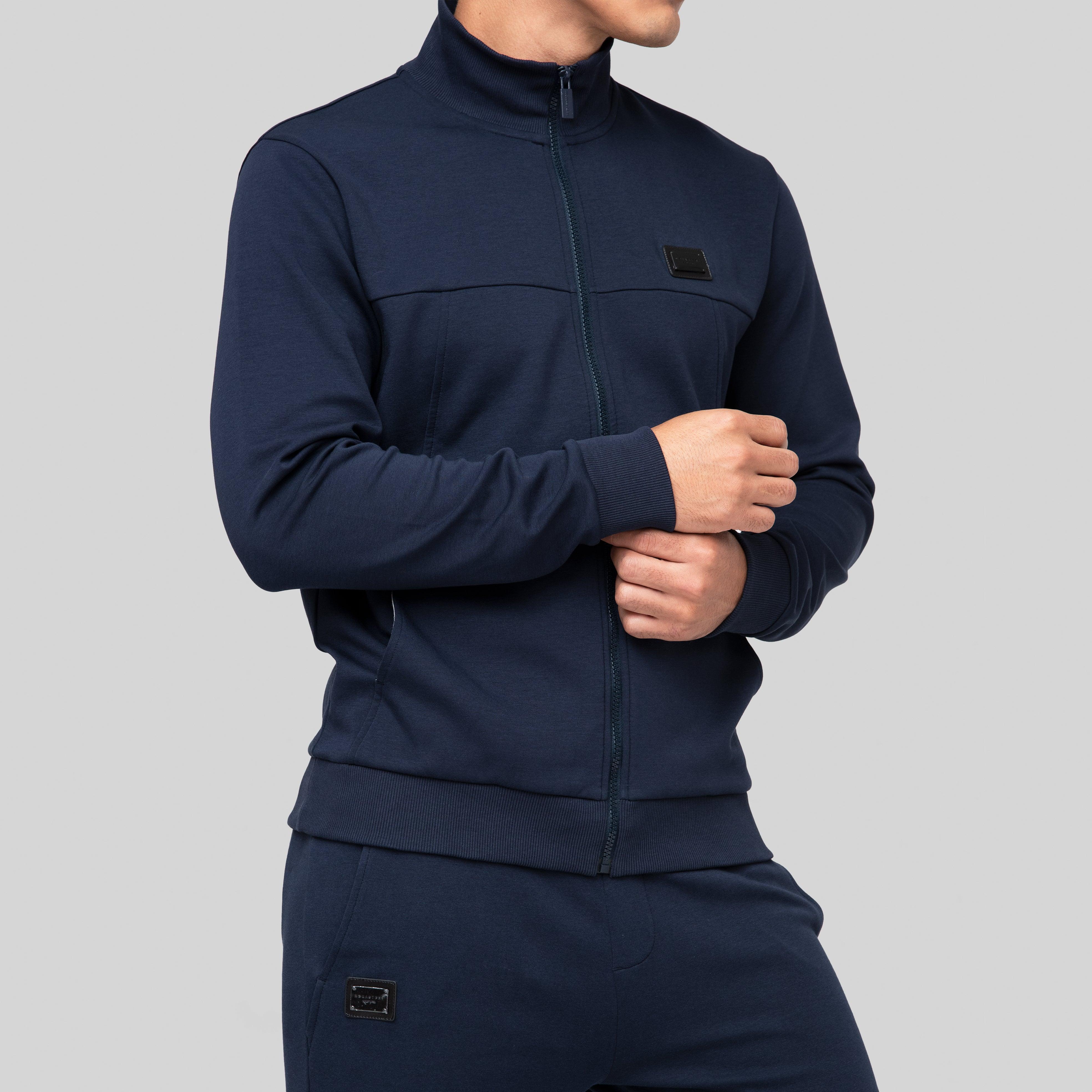 CIRCINUS NAVY BLUE TRACKSUIT | Monastery Couture