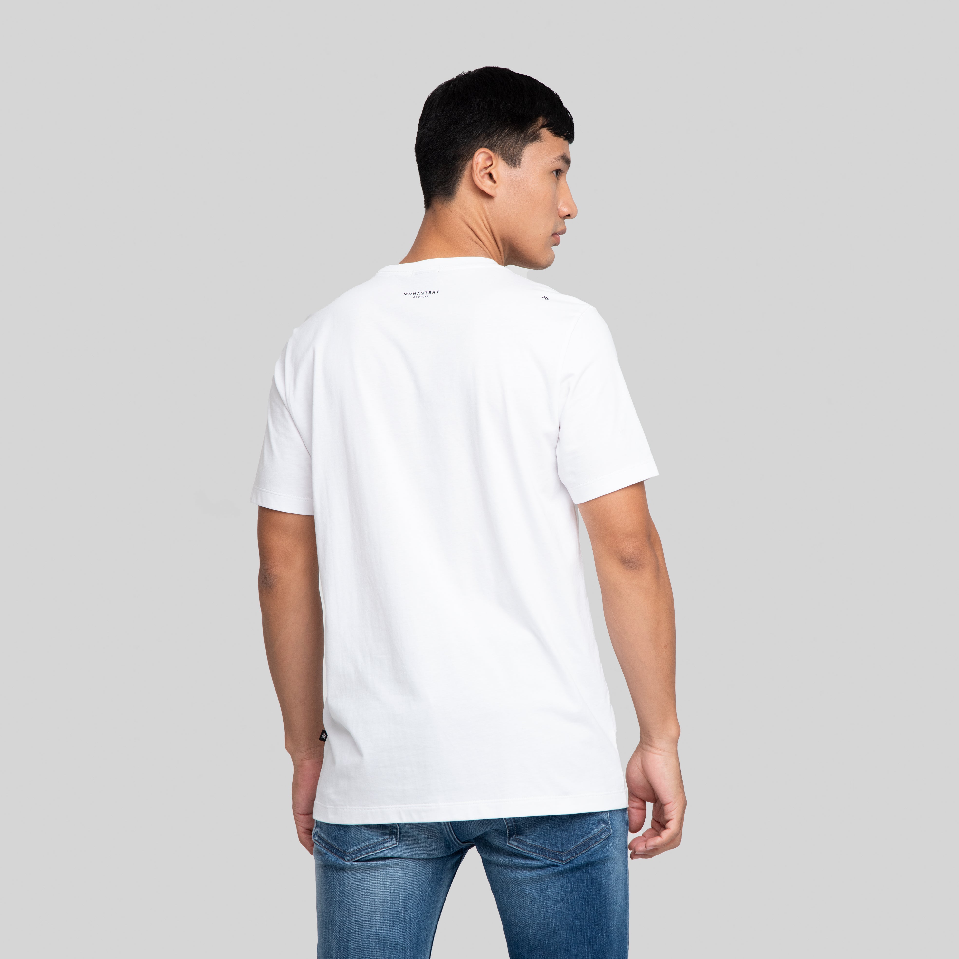 FORNAX WHITE T-SHIRT | Monastery Couture