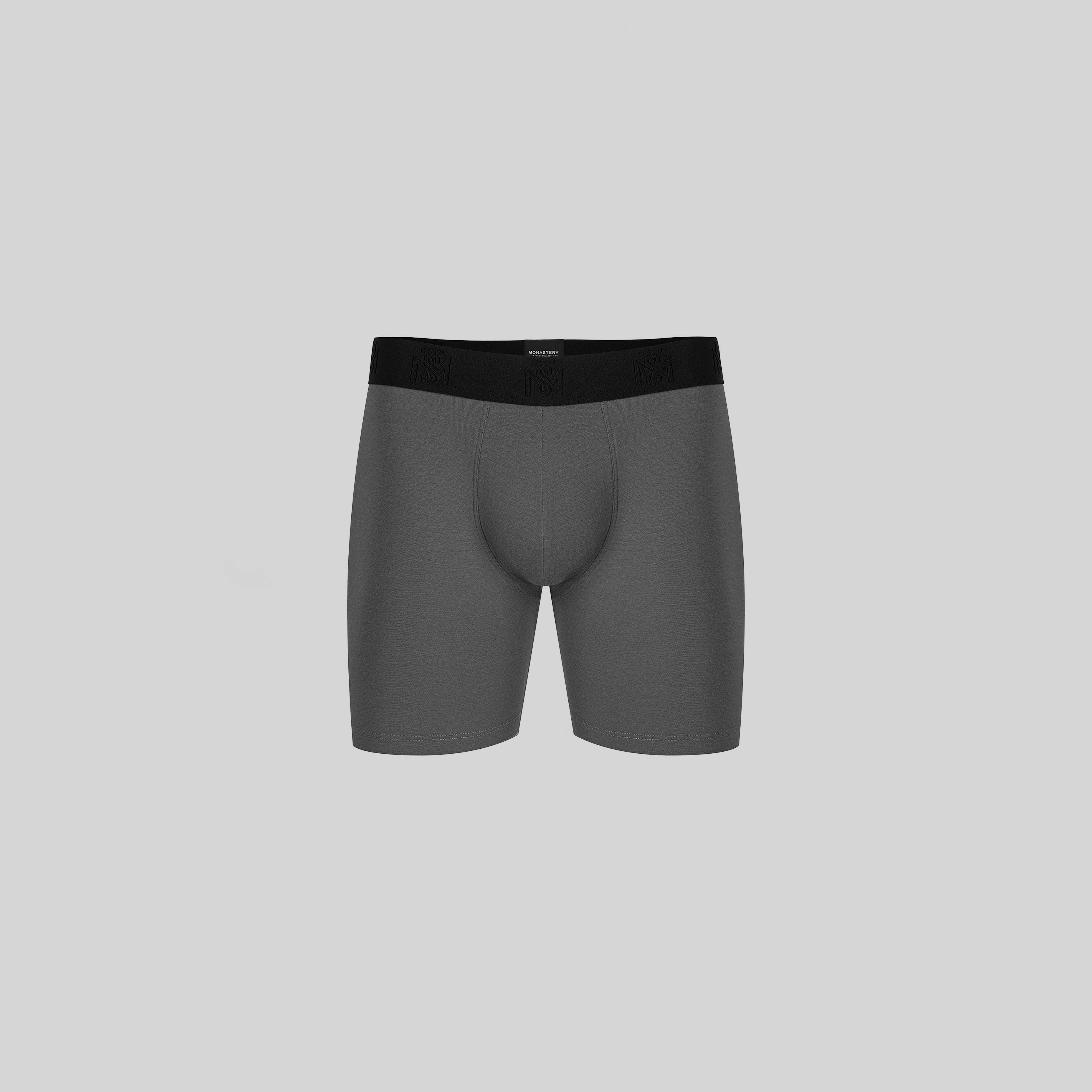 BRIZIO GRAY BOXER BRIEFS | Monastery Couture