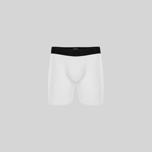 BRIZIO WHITE BOXER BRIEFS | Monastery Couture