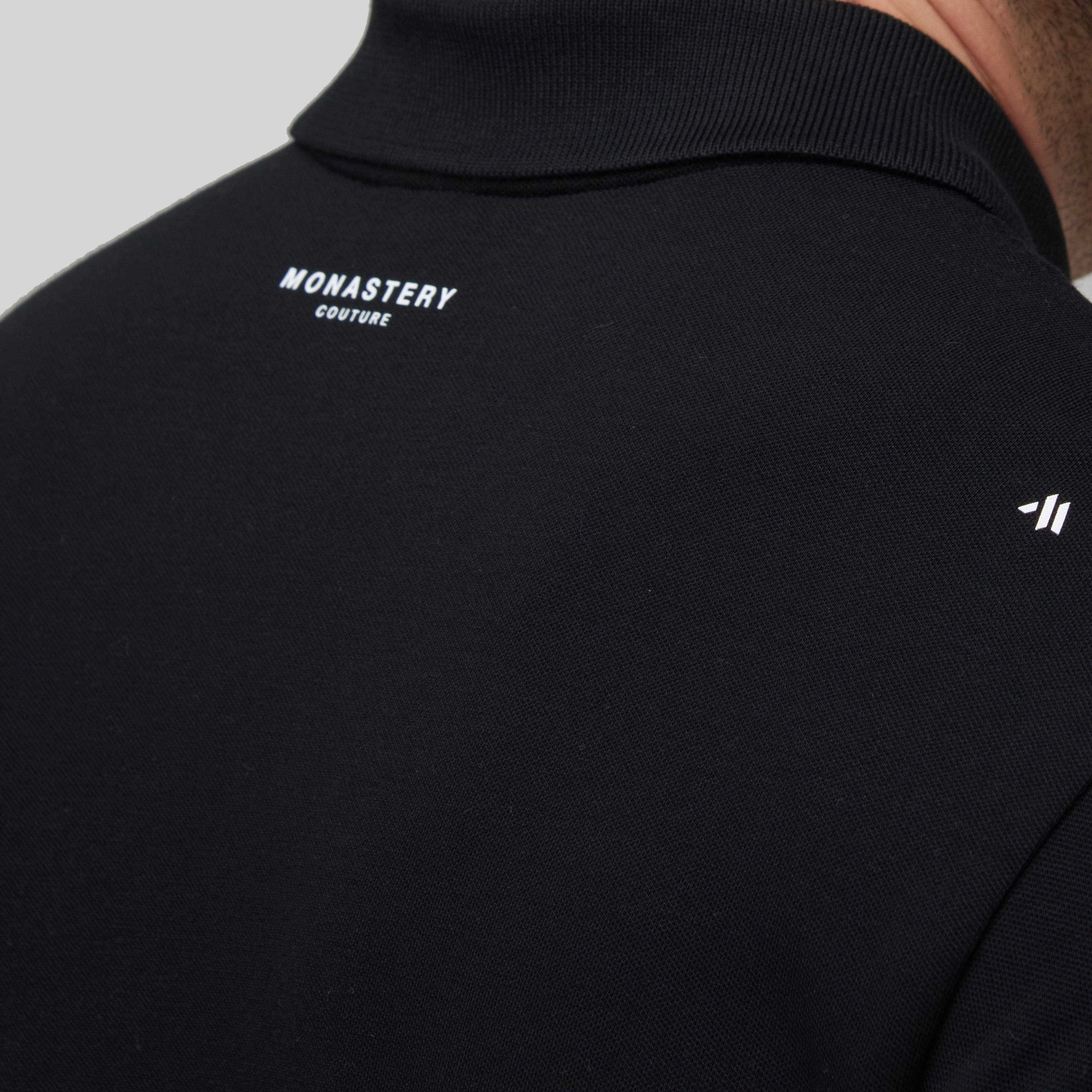 CLEARCO BLACK POLO | Monastery Couture