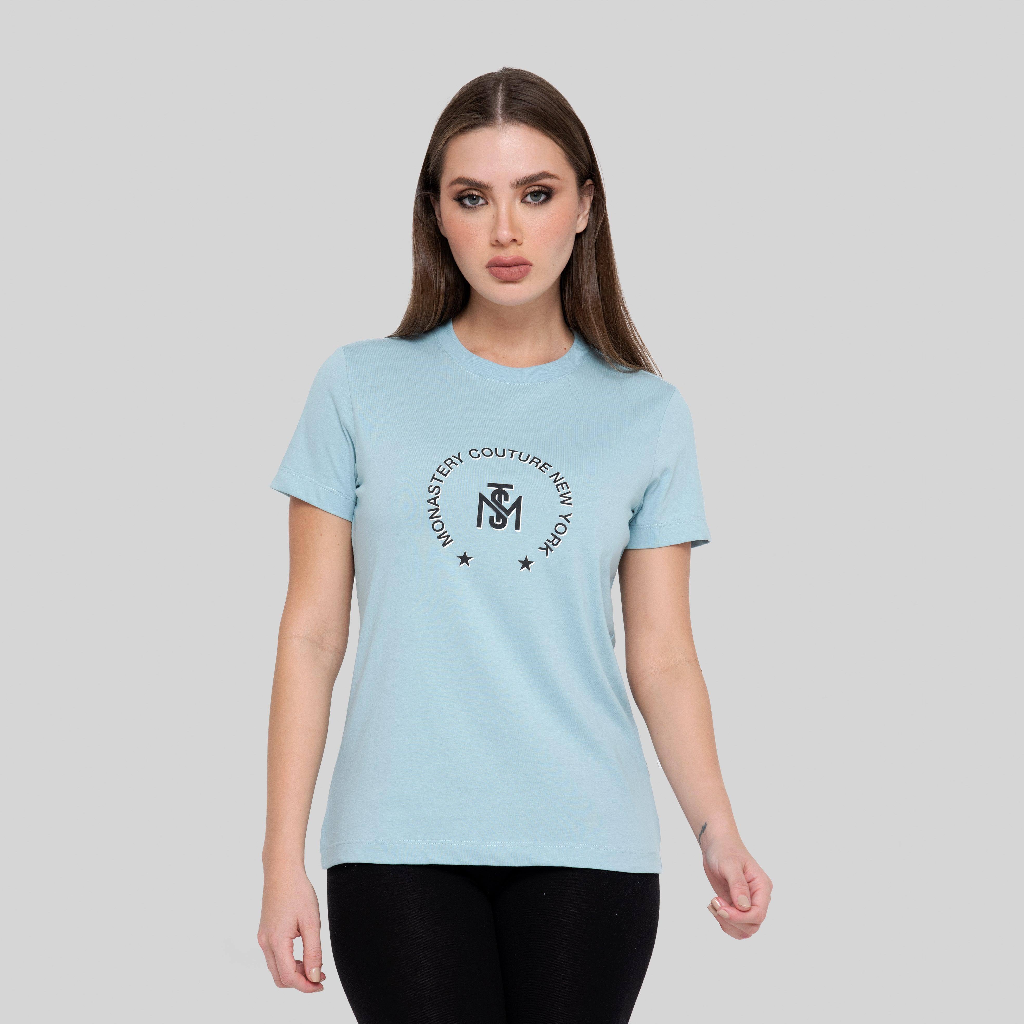 GALIAS BLUE T-SHIRT | Monastery Couture