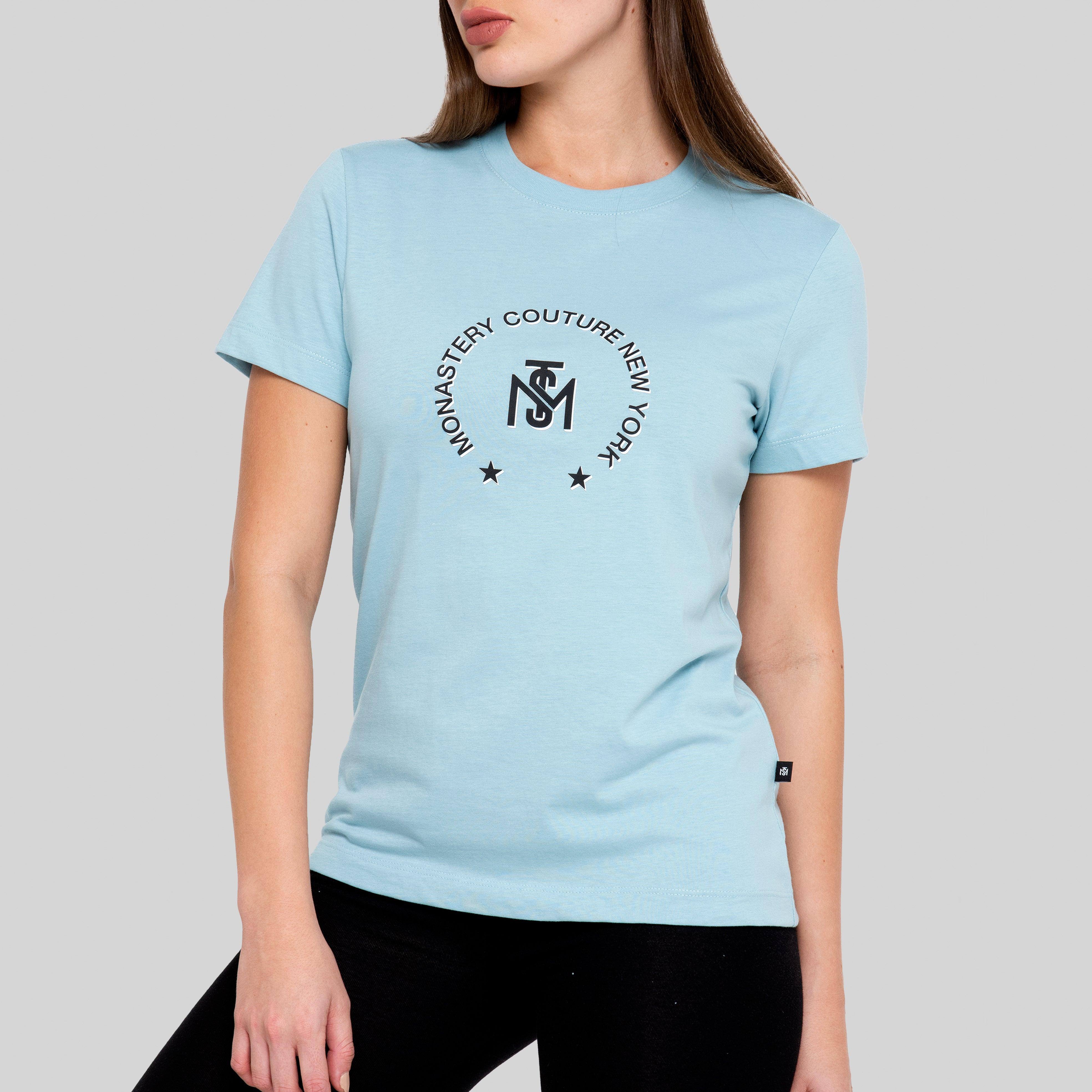 GALIAS BLUE T-SHIRT | Monastery Couture