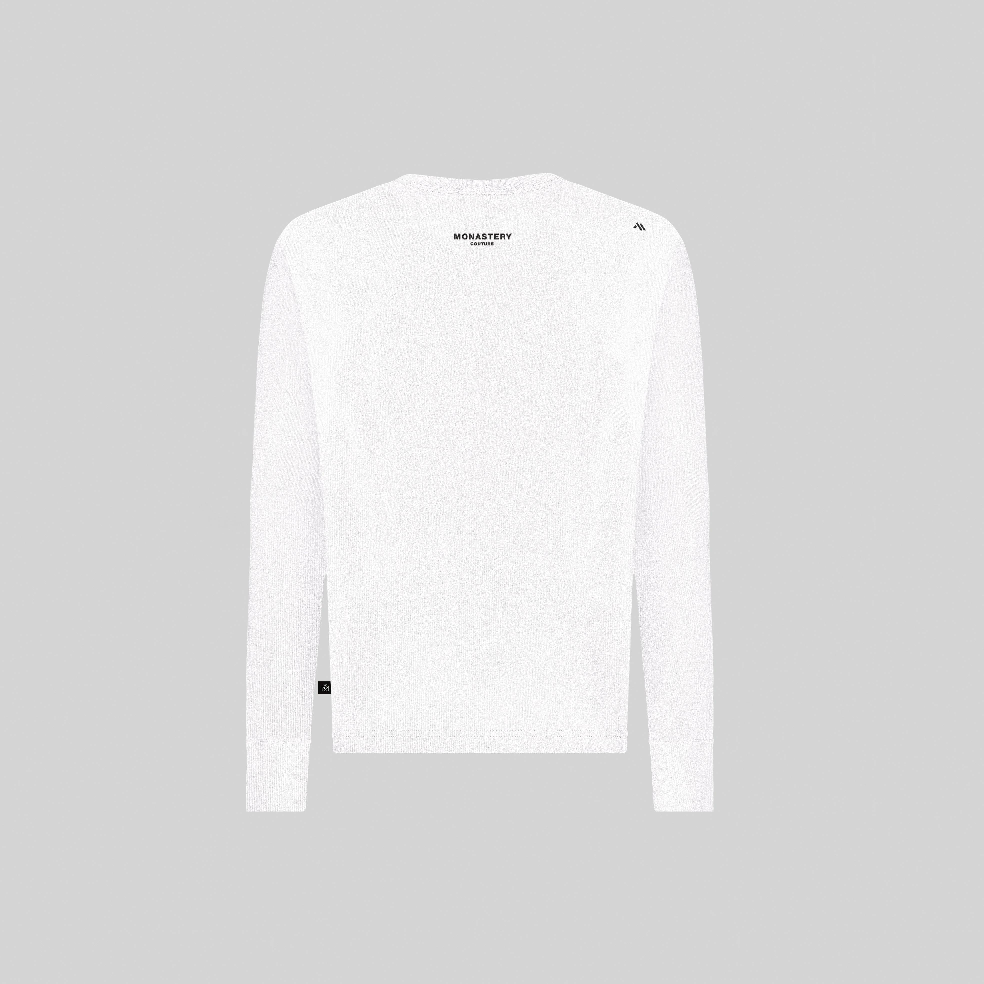 HASEN WHITE LONG SLEEVE | Monastery Couture