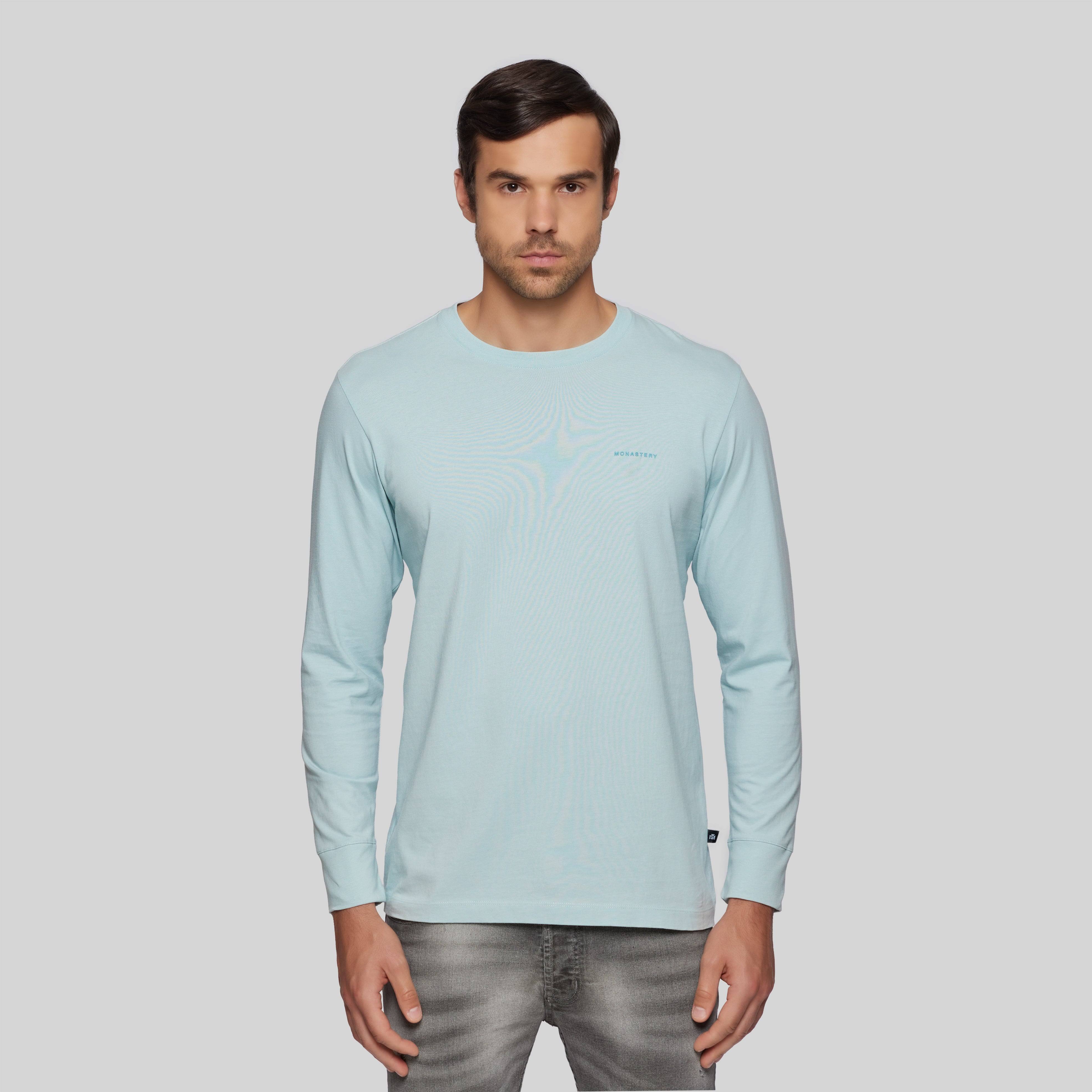 KEV BLUE LONG SLEEVE | Monastery Couture