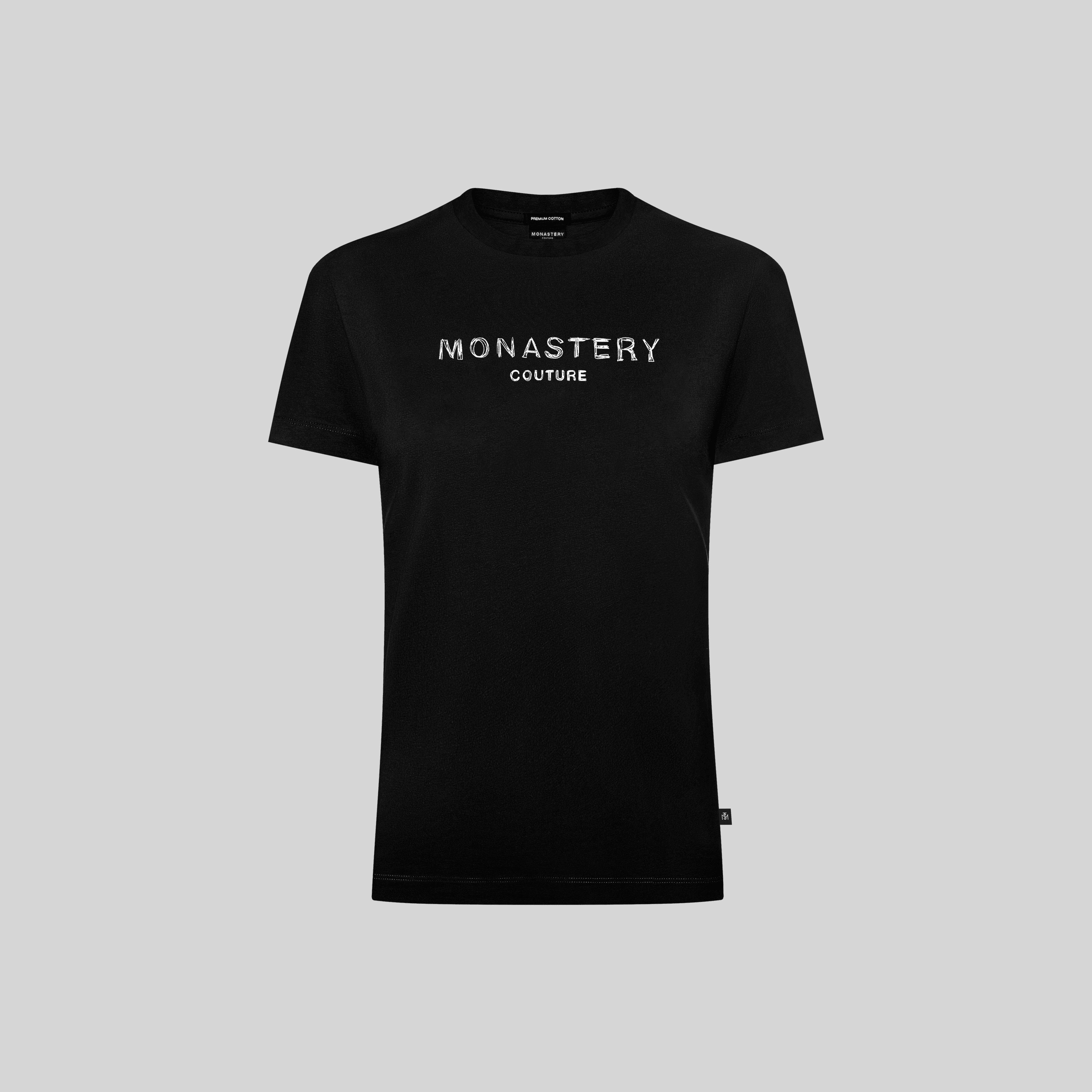 KOINÉ BLACK T-SHIRT | Monastery Couture