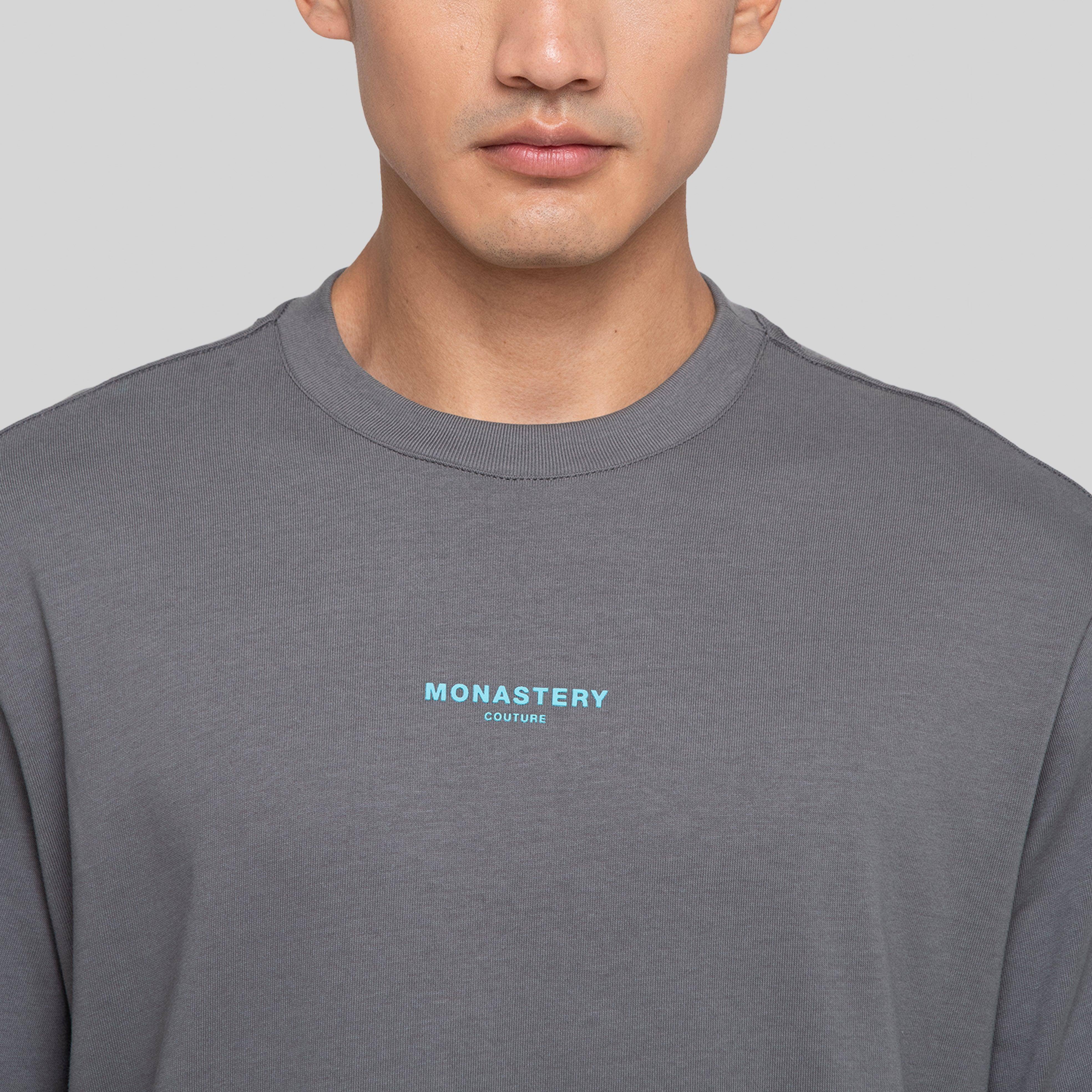 MARCO GREY T-SHIRT OVERSIZE | Monastery Couture