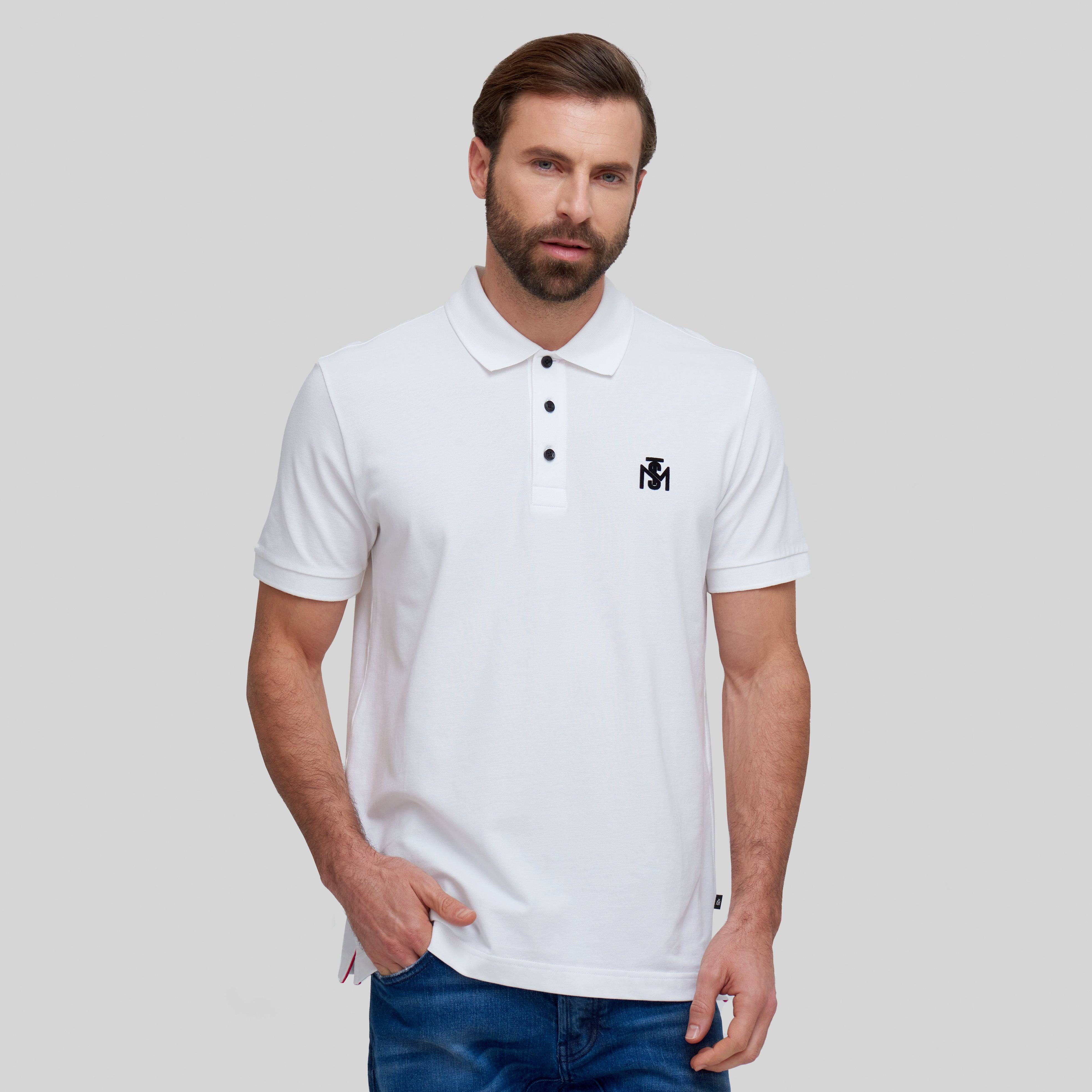 TERMÓPILAS WHITE POLO | Monastery Couture